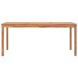 Maison Chic vrtna miza - vrtna jedilna miza 180x90x77 cm trdna tikovina, (21715505) | Shoptok.si