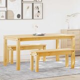  3-dijelni blagovaonski set PANAMA od masivne borovine | shoptok.hr