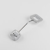  LED zidna lampica za utičnicu LED/3,2W/230V matirani hrom | Eponuda.com
