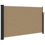  Bočna tenda na uvlačenje smeđesiva 120 x 500 cm | shoptok.hr