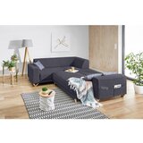 Miuform Antracitno siva sklopiva/s prostorom za odlaganje kutna garnitura (s lijevim kutom/u obliku slova L) Classy Sophie – | shoptok.hr
