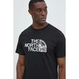 The North Face Bombažna kratka majica moška, črna barva, NF0A87NXJK31