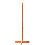 vidaXL Lesena dekorativna novoletna jelka rjava 150 cm trdna borovina | Shoptok.si