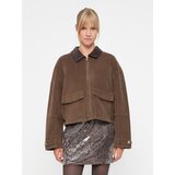 Only Prehodna jakna 'ONLGLOBAL' rjava / čokolada | Shoptok.si