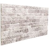  Zidne panele 10 pcs Svijetlo siva i bijela. 100 x 50 cm - Svijetlosiva i bijela | shoptok.hr