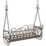  Ljuljačka Čelik 112 x 60 x 126,5 cm Antikno smeđa | shoptok.hr