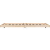  Okvir za krevet 90 x 200 cm od masivne borovine | shoptok.hr