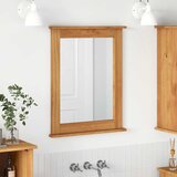  Ogledalo VIGO Medeno smeđa 55,5 x 5 x 70 cm Masivna borovina | shoptok.hr
