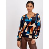 Italy Moda Blouse-DHJ-BZ-6550.74P-navy blue | Shoptok.si