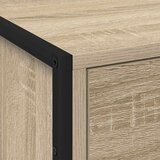  Noćni ormarić 2 pcs Sonoma 50 x 39.5 x 50 cm Konstruirano drvo | shoptok.hr
