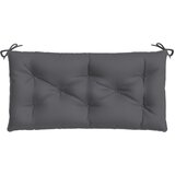  Jastuk za vrtnu klupu antracit 110 x 50 x 7 cm tkanina Oxford | shoptok.hr