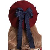  Damska beretka BO-23194 - Bordo KP23194 | Shoptok.si