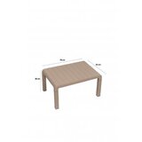 Hanah home baštenska garnitura lara mindersiz 2+1+1+S takim cappucino | ePonuda.com