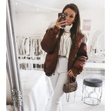 Gemre Loose-Fit Brown Jacket Joaquin | Shoptok.si