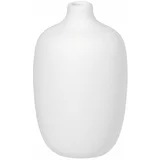 Blomus Bela keramična vaza Blomus, višina 13 cm