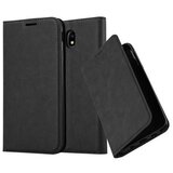 Cadorabo Ohišje, združljivo z Samsung Galaxy J7 2017 v nočna črna - Zaščitni ovitek z magnetnim zapiranjem, stoječo funkcijo in režo za kartice, (20558140) | Shoptok.si