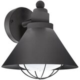 Eglo barrosela spoljna zidna lampa/1, e27, čelik/crna | Eponuda.com
