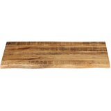 Stolna ploča 90 x 60 x 3,8 cm masivno drvo manga sa živim rubom | shoptok.hr