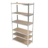 REGAL ZA DELAVNICE 6 POLIC, 175KG 222x110x50CM, (5000162131)