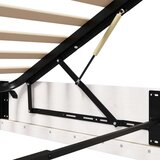  Otoman krevet Bijeli 120 x 190 cm Masivna borovina | shoptok.hr