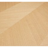 Hübsch Jedilna miza v hrastovem dekorju v naravni barvi 80x160 cm Herringbone – | Shoptok.si