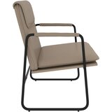  Klupa boja cappuccina 100x64x80 cm od umjetne kože | shoptok.hr