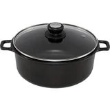 Choc Extreme Saucepot with Glass Lid 28cm induction