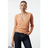 Trendyol Salmon Soft Textured Basic Knitwear Cardigan Cijene