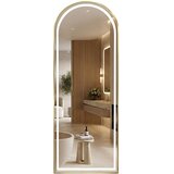 Rea Ogledalo LED Orbit 50x160cm Brush Gold Cene