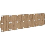  Uzglavlje s ormarićem 3 pcs Umjetnički hrast Konstruirano drvo | shoptok.hr