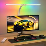 SIBRILLE RGB dvojna LED namizna svetilka z daljinskim upravljalnikom - 80 CM | Shoptok.si