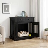 Namještaj za kućni kavez Crni hrast 80 x 47,5 x 80 cm | shoptok.hr