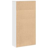 vidaXL Knjižna omara bela 60x24x120 cm inženirski les | Shoptok.si