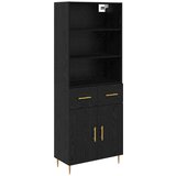  Visok predalnik s predalom Črna Orehovina 69,5 x 34 x 180 cm, (5000107448) | Shoptok.si