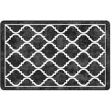  Perivi tepih crno-bijeli 190 x 300 cm protuklizni | shoptok.hr