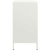vidaXL Komoda bijela 68x39x73,5 cm hladno valjani čelik | shoptok.hr