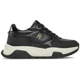 Tommy Hilfiger LOW CUT LACE-UP SNEAKER Crna