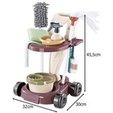Kruzzel dječji set za čišćenje 18 u 1 s kolicima i usisavačem | shoptok.hr