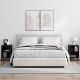 vidaXL Noćni ormarić Crni hrast 39.5 x 30 x 50 cm Konstruirano drvo | shoptok.hr