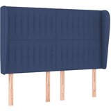  Box spring postelja z vzmetnico modra 140x200 cm blago, (20896316) | Shoptok.si