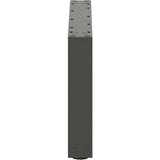  Noge za klub stolić U-oblik 2 kom antracit 60 x (30-31) cm čelik | shoptok.hr