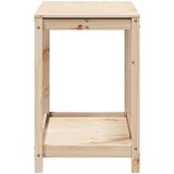  Miza za sajenje s polico 108x50x75 cm trdna borovina | Shoptok.si
