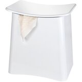 Wenko Beli stolček s prostorom za shranjevanje Wing, 33 l | Shoptok.si