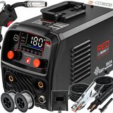 MIG MAG MMA TIG inverterski varilni aparat brez plina 180A LCD žica | Shoptok.si