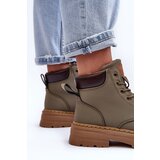 Boto Women's Fleece-Lined Trapper Boots Green Corbin | shoptok.hr
