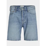 Jack & Jones Jeans kratke hlače Chris Cooper 12252858 Modra Relaxed Fit