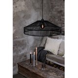 Markslöjd Crna viseća svjetiljka s bambusovim sjenilom ø 70 cm Tapa – | shoptok.hr