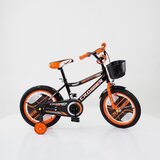 Dečiji bicikl sa pomoćnim točkovima Crosser 724-16 oranž