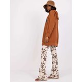 Italy Moda Sweatshirt-DHJ-BL-15658.35-light brown | Shoptok.si