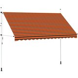 Tenda na ručno uvlačenje 350 cm narančasto-smeđa | Eponuda.ba